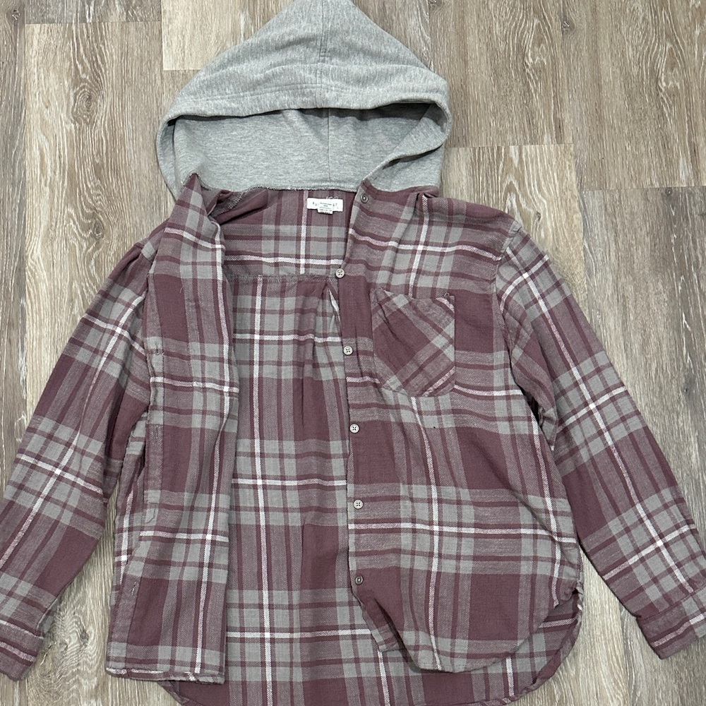 Full Tilt hooded flannel